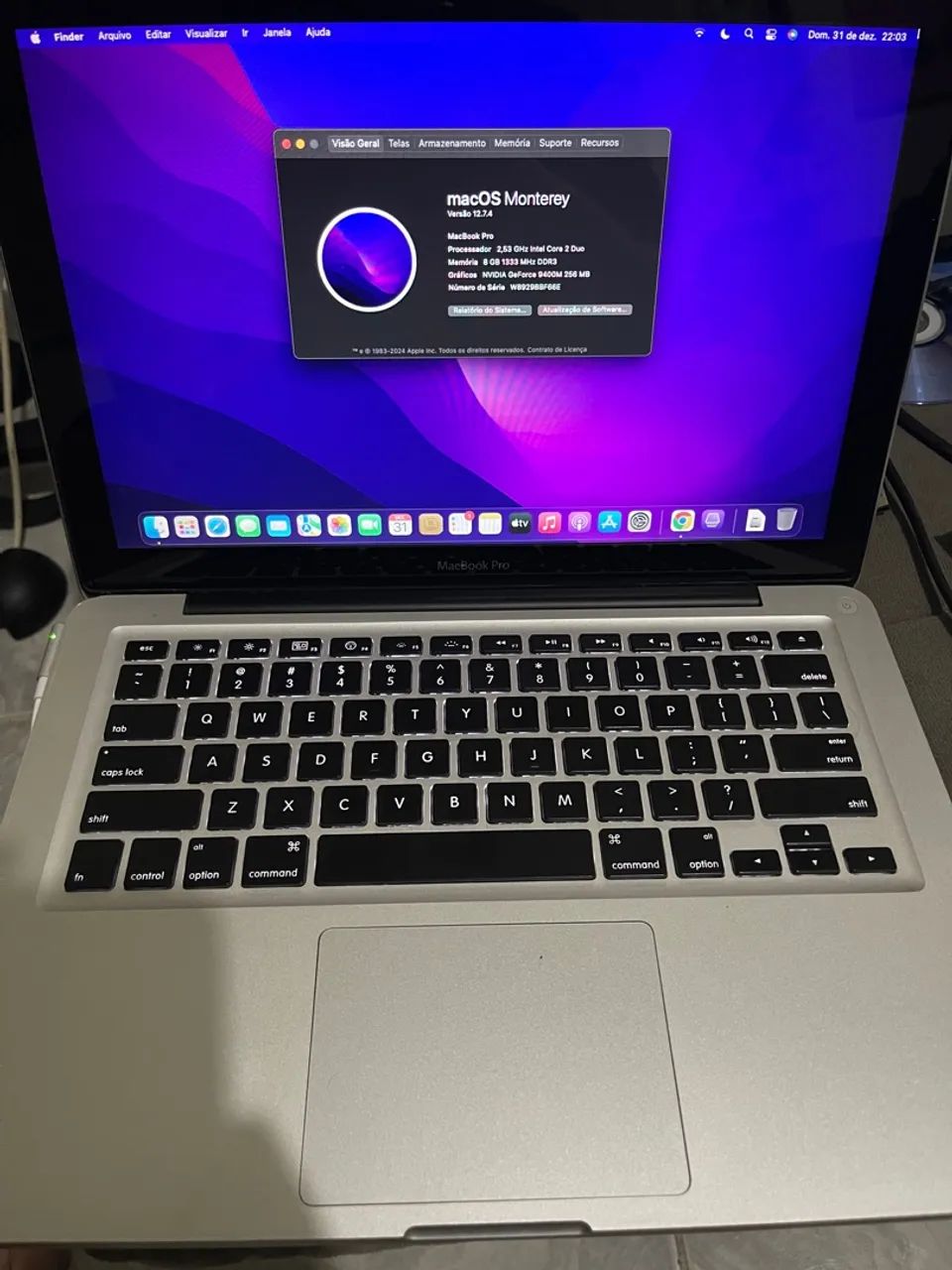 MacBook Pro 13 modelo a1278