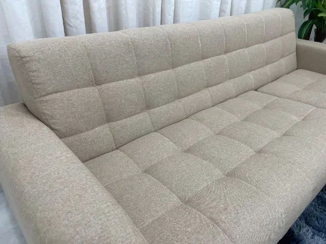 Sofá Colorado com Cheise 2.13m Linho- Produto Novo Entrega Rápida - Foto 5