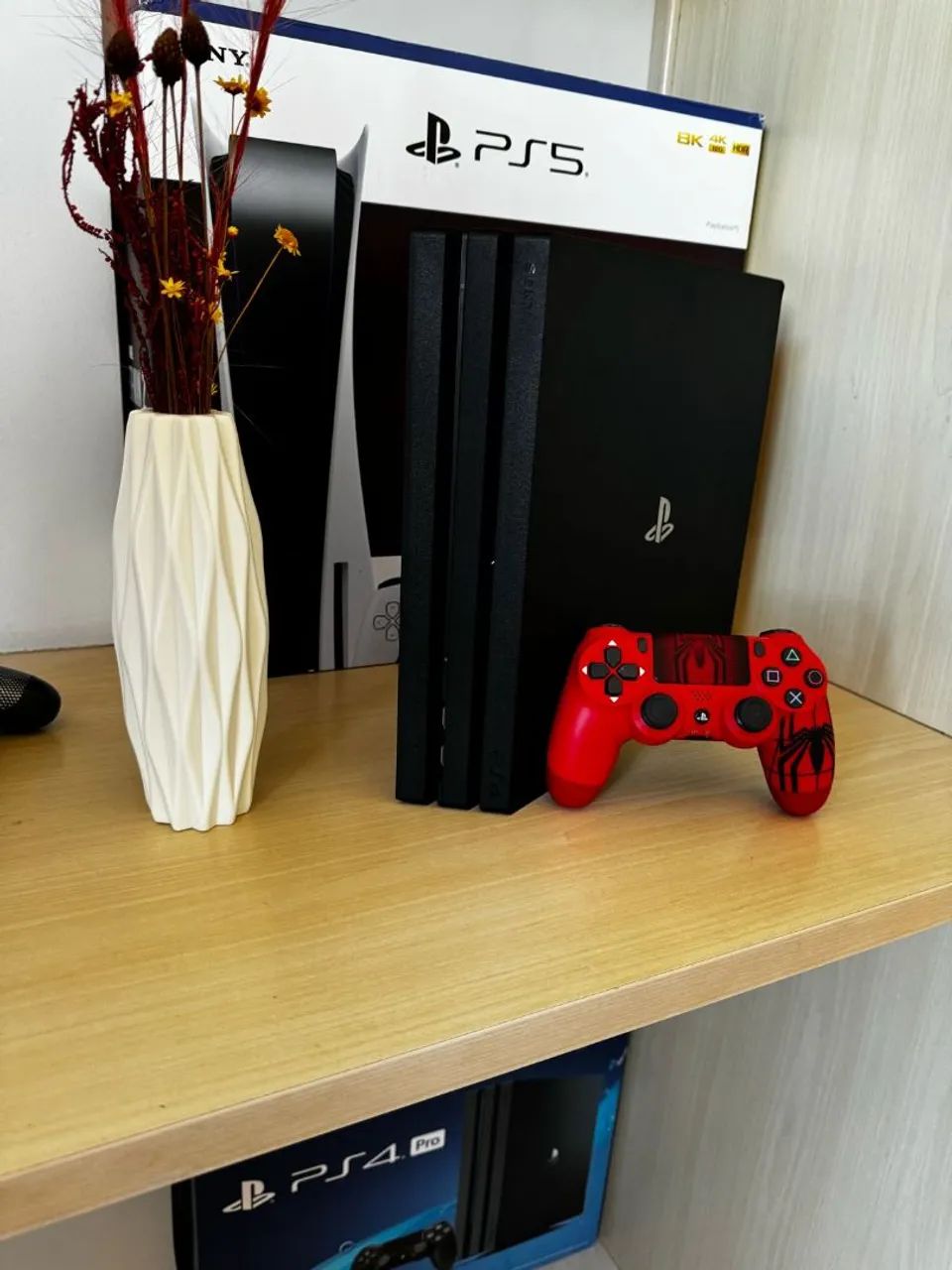 PS4 Pro 1 TB com Controle Spider-Man - Foto 2
