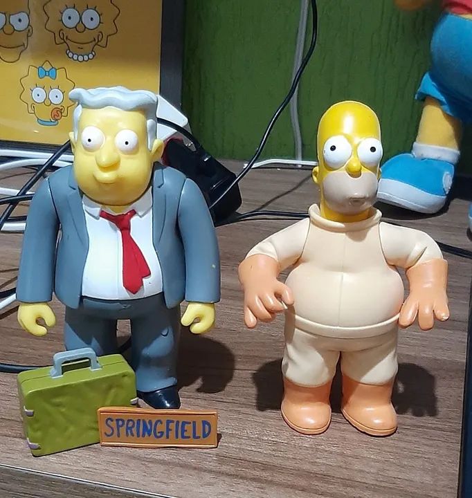 Bonecos os simpsons- lote Fabiano 