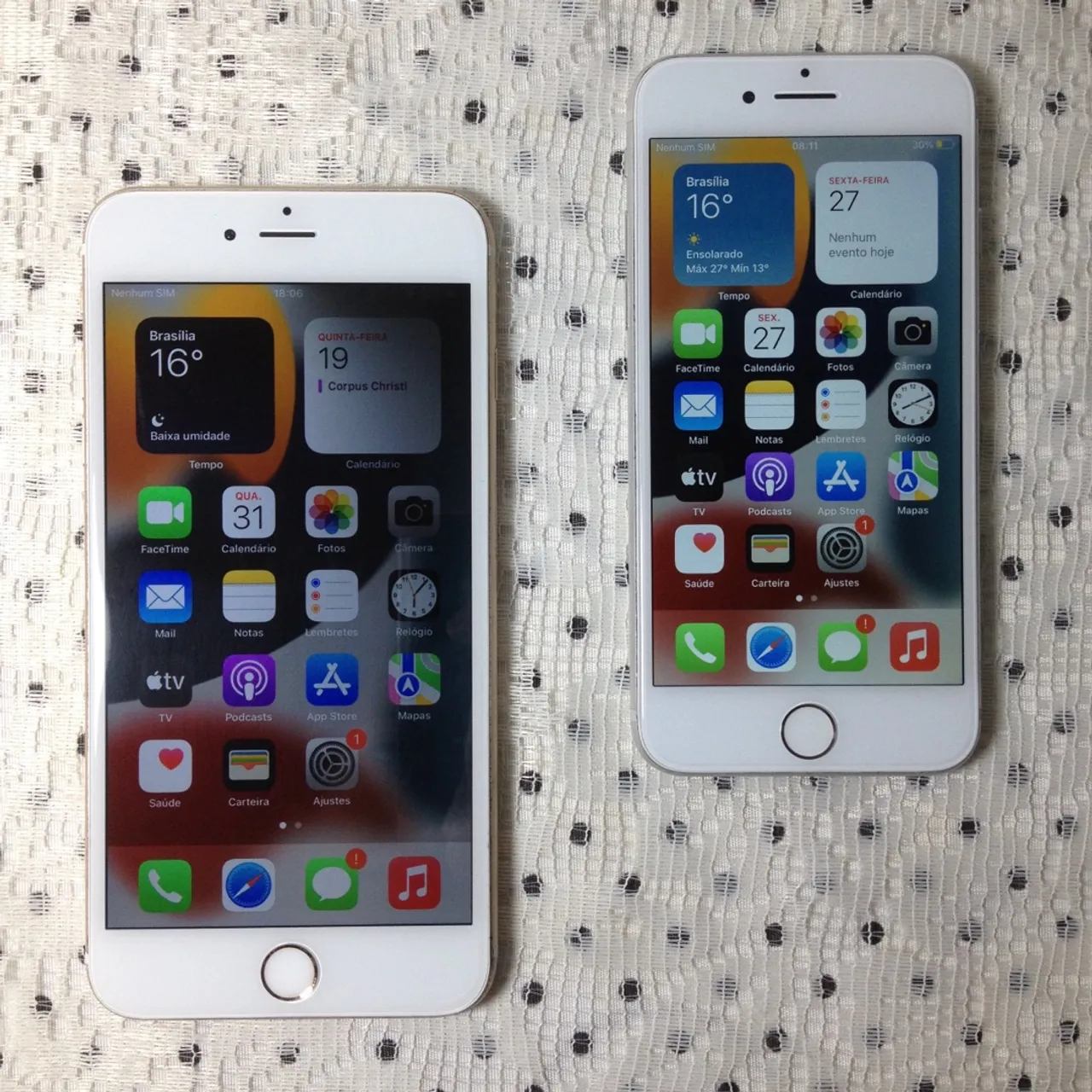 iPhone 6s Plus e iPhone 7