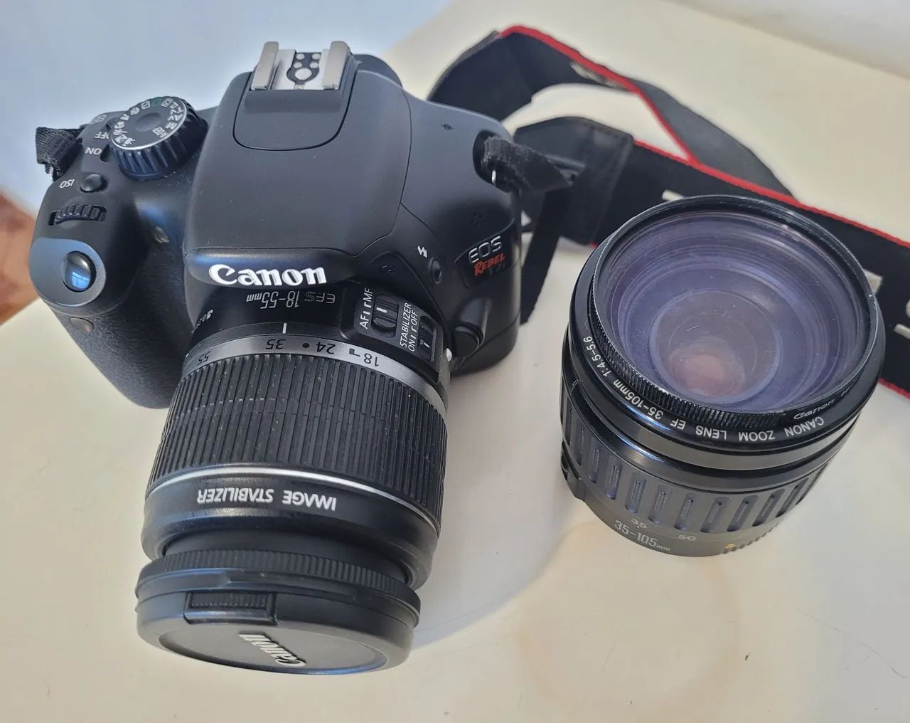 Câmera digital Canon EOS Rebel T2i com duas lentes. - Foto 3