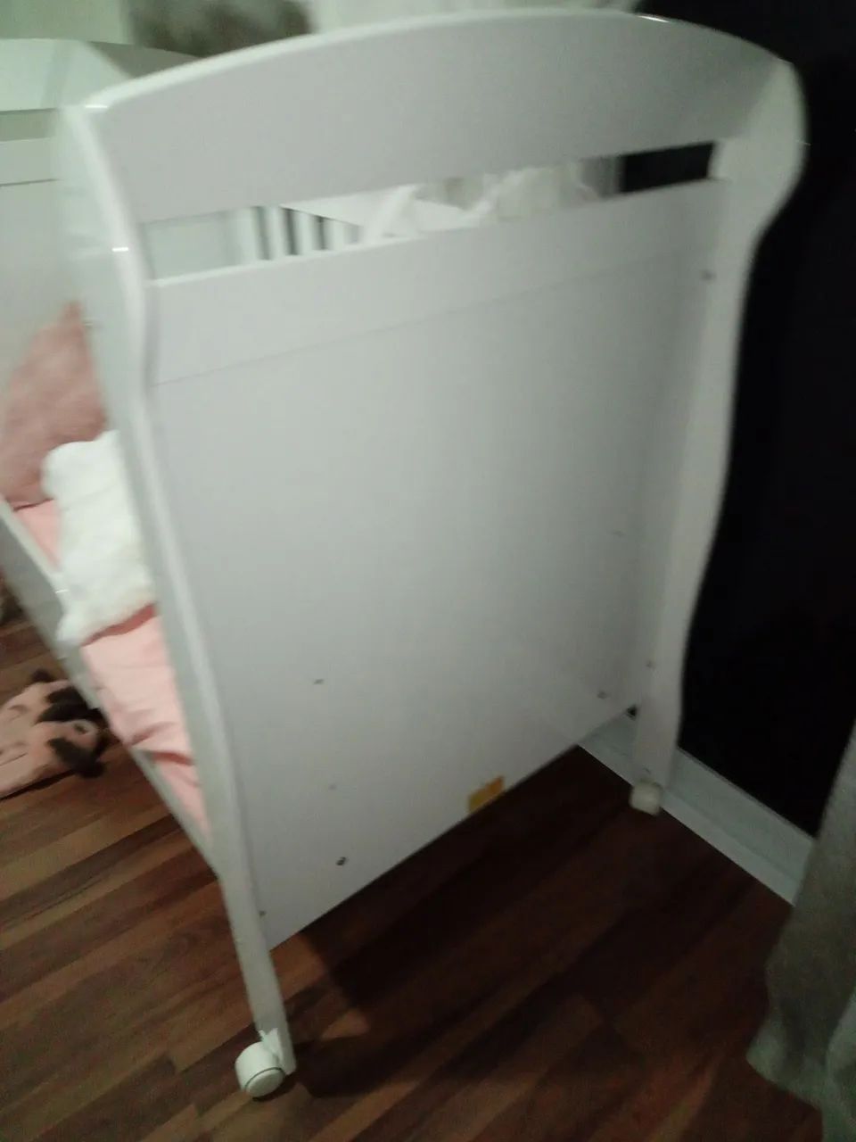 BERÇO INFANTIL NOVO COR BRANCA - Foto 3