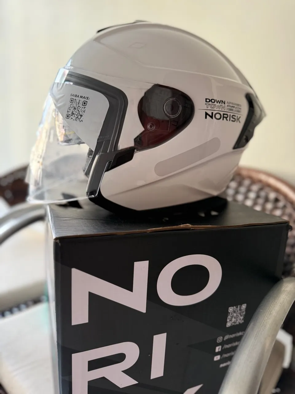 Capacete aberto NORISK DOWNTOWN (Lindo)