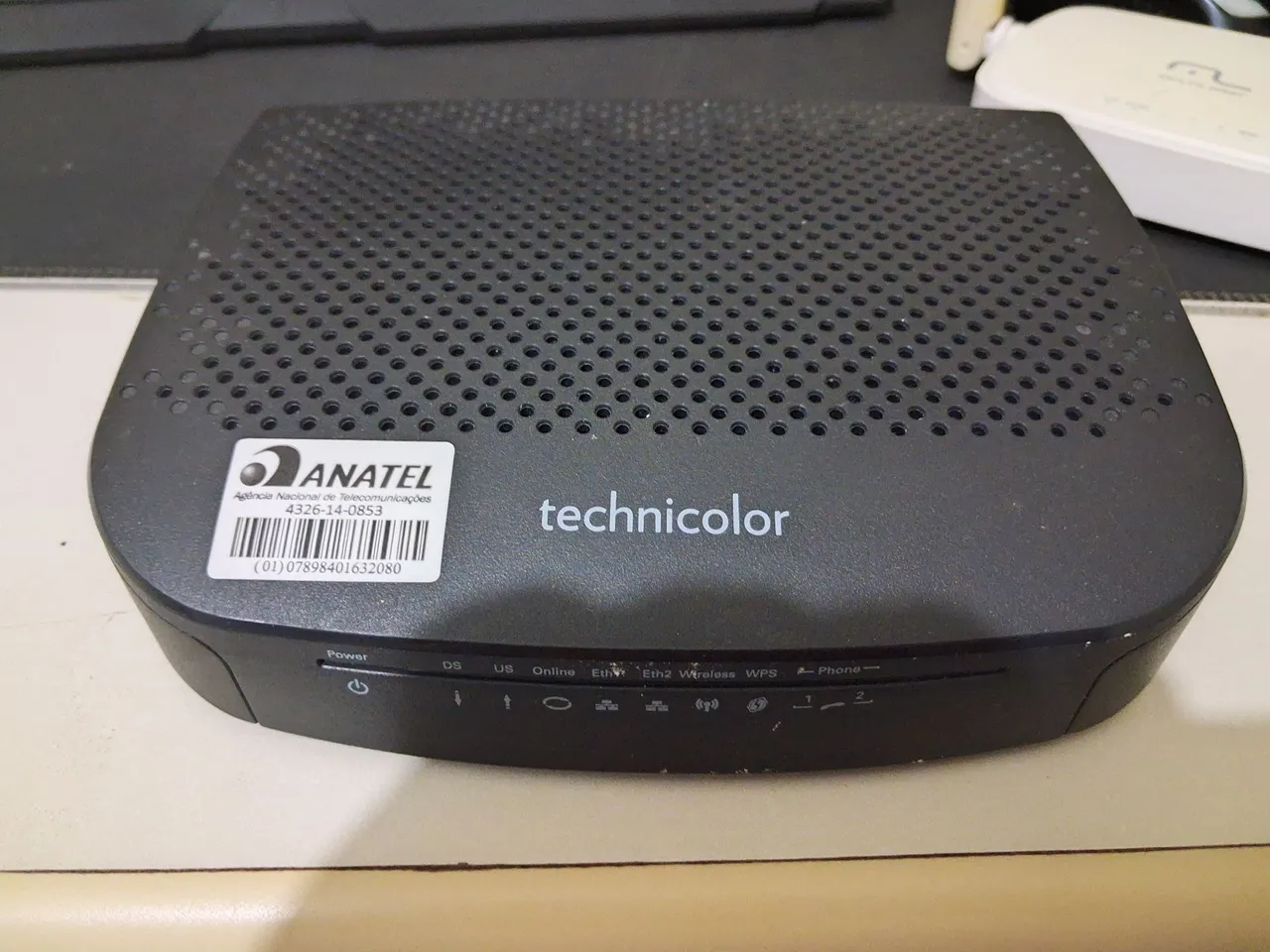 Roteador Technicolor com Anatel