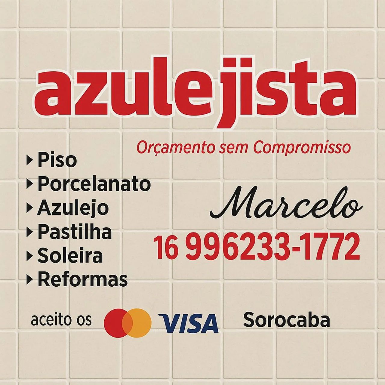 Azulejista Sorocaba