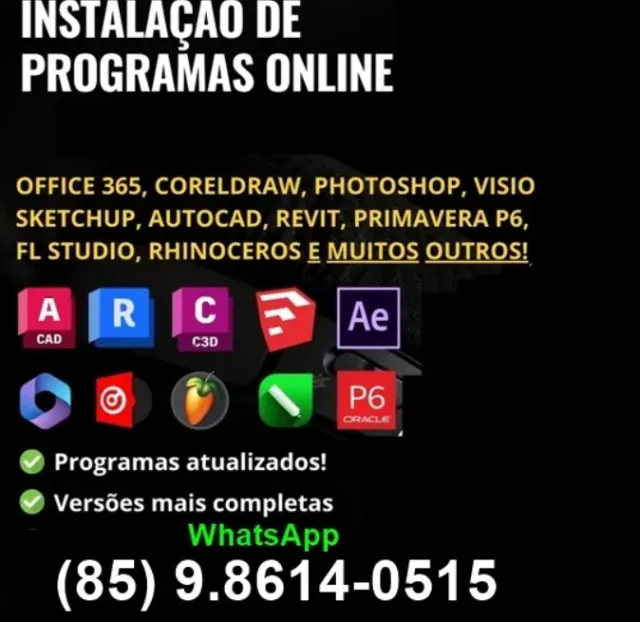 Ofereço serviços me informática remoto para todos Estados o Brasil;