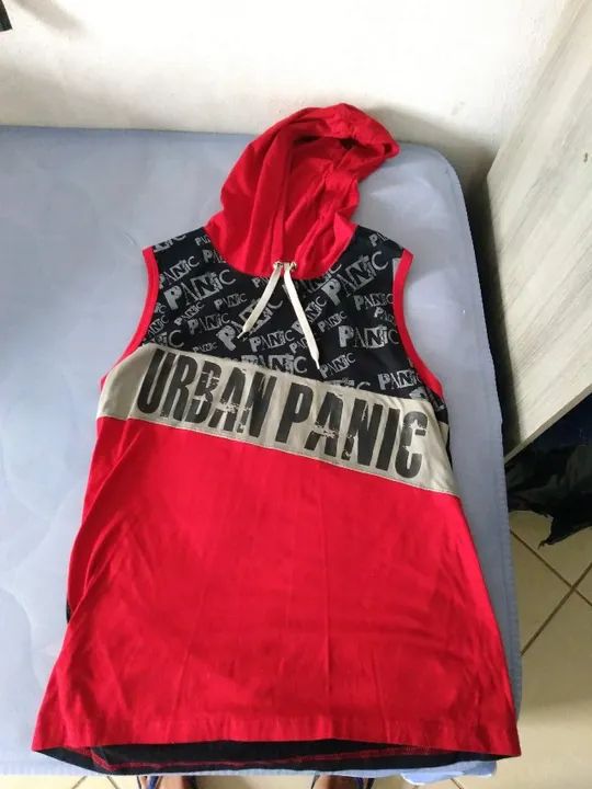 blusa com capuz malhação - Foto 4