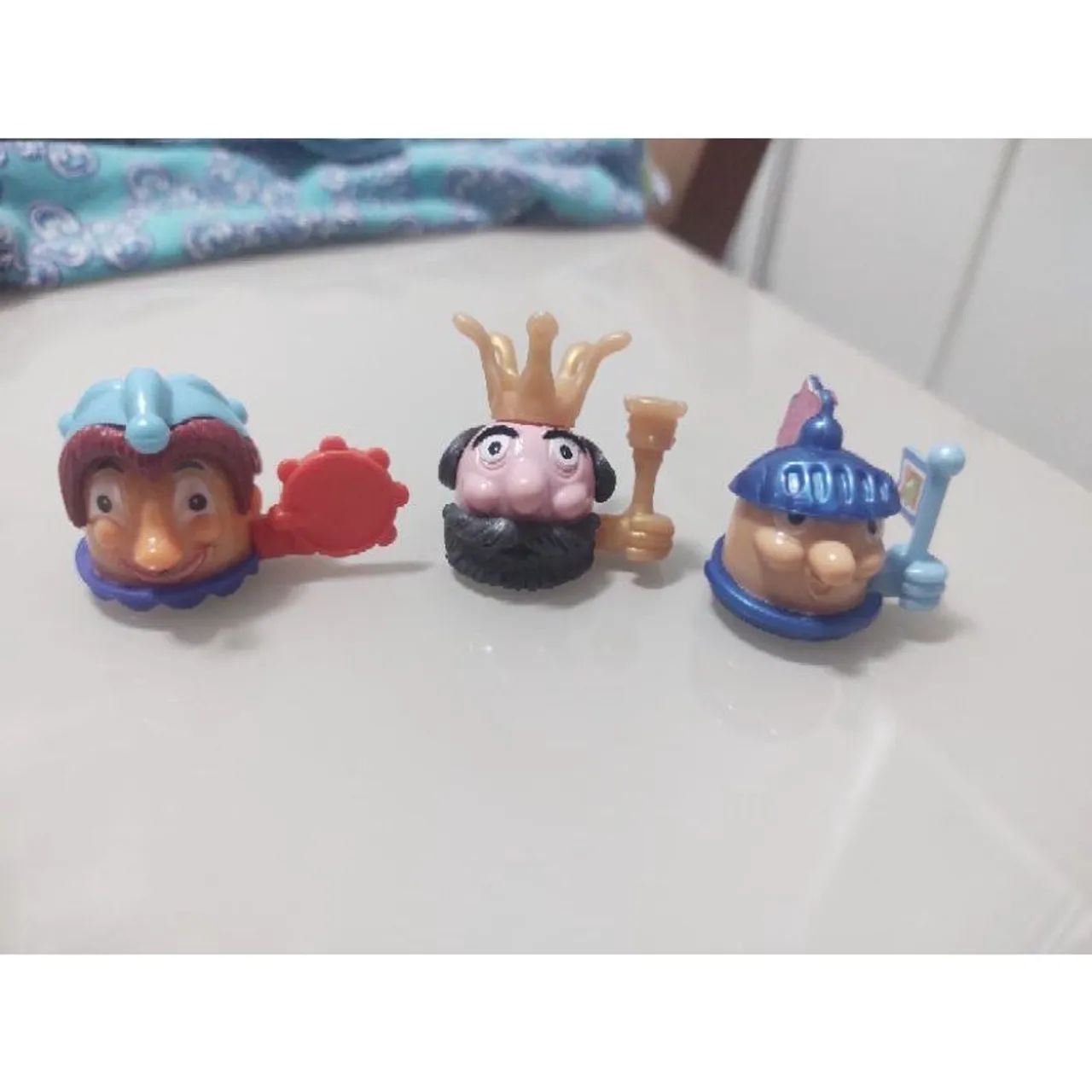 Coleção Cabeçudos Kinder Ovo - 3 Modelos 