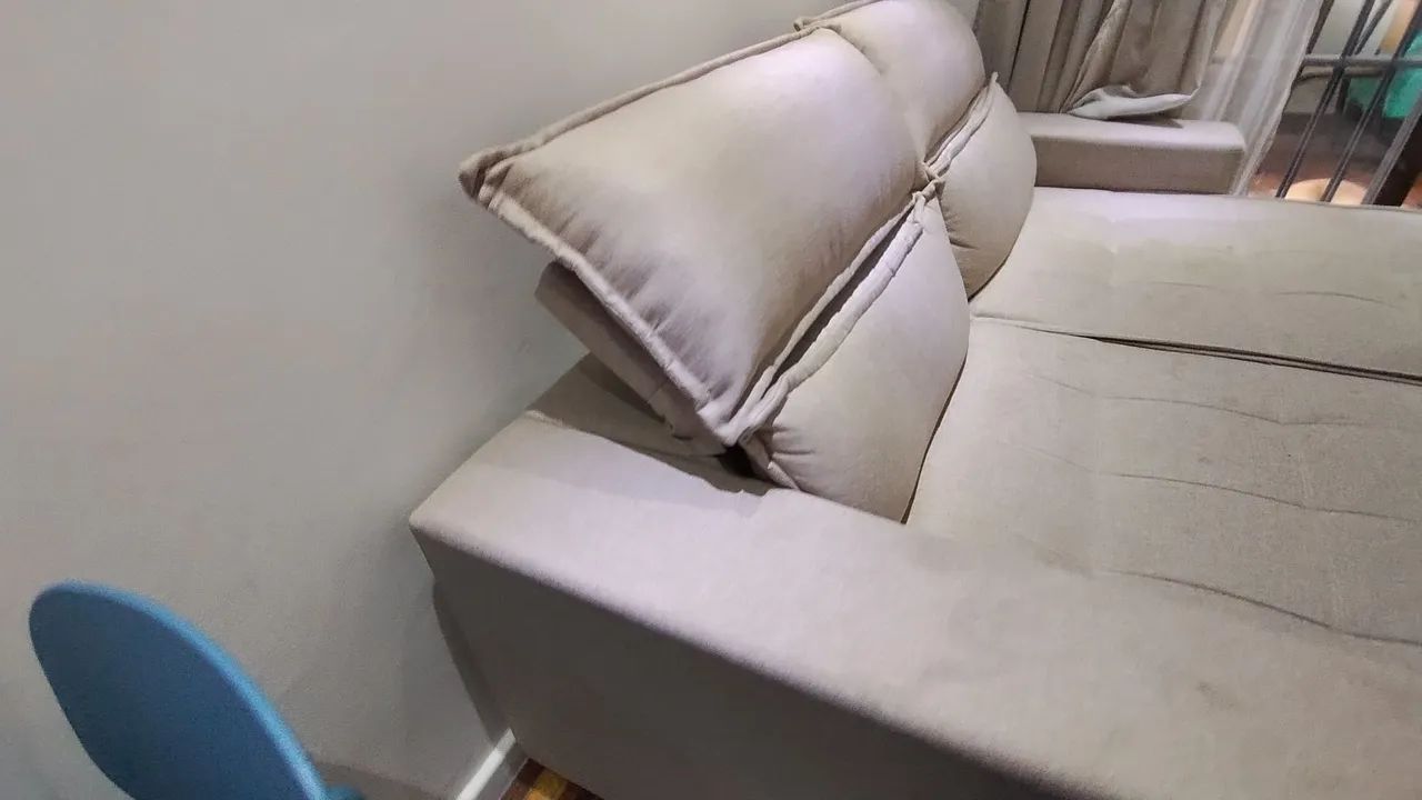 Sofá retrátil 3 lugares - Foto 3