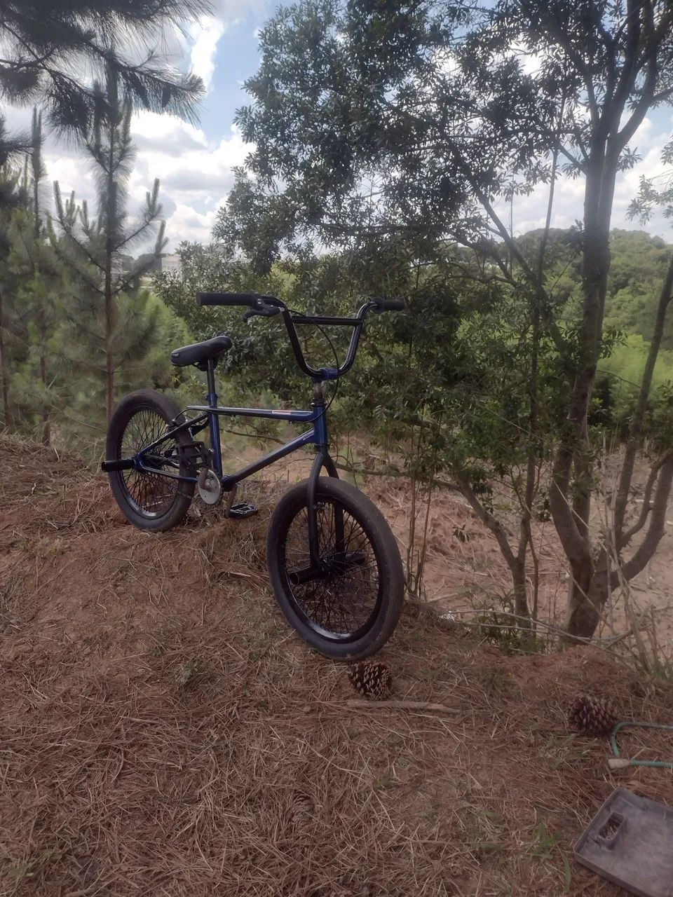 TROCO CALOI CROSS FREESTYLE - RESTAURADA POR UMA SUSPENSÃO DE DOWNHILL BOA