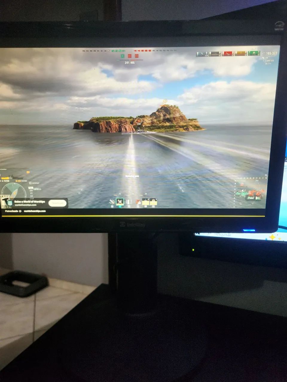 Monitor Itautec 19 Exelente Estado Suporte giratorio Monitores