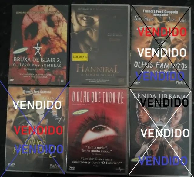 Filmes de terror em DVD - Diversos títulos - Foto 5