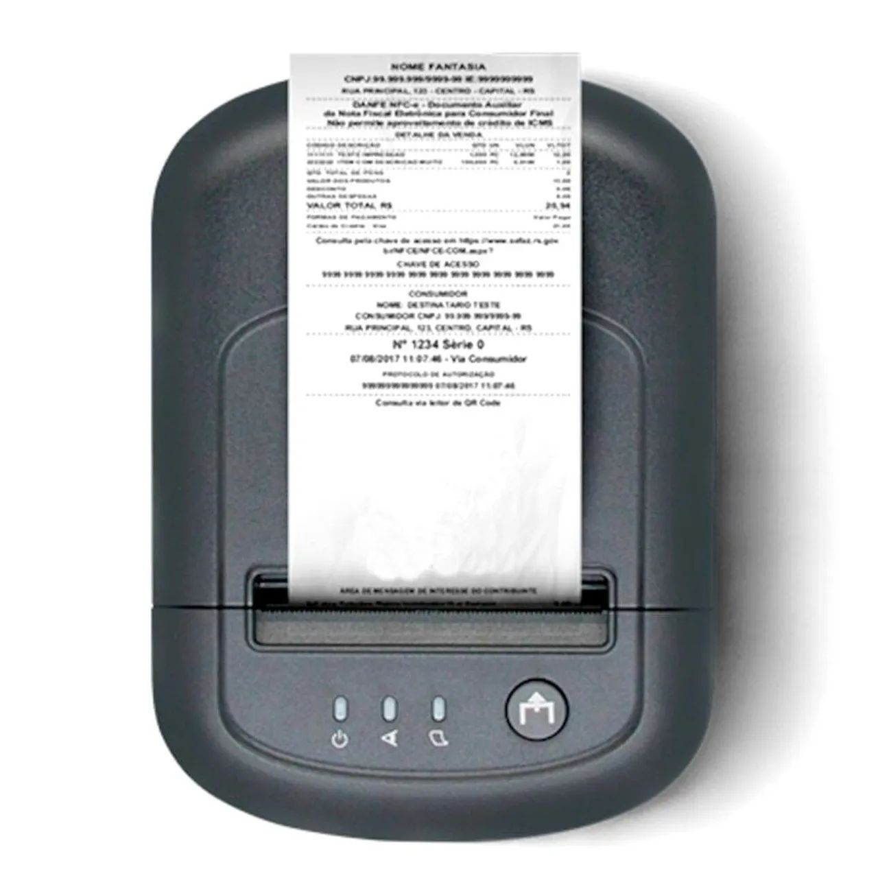 Impressora Térmica Não Fiscal Gertec G250 USB/SERIAL/ETHERNET Preto - Com Guilhotina - Foto 3