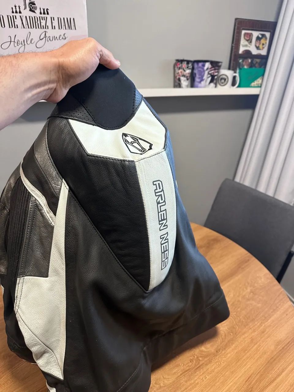 Macacão Arlen Ness Couro Moto Racing - Foto 2