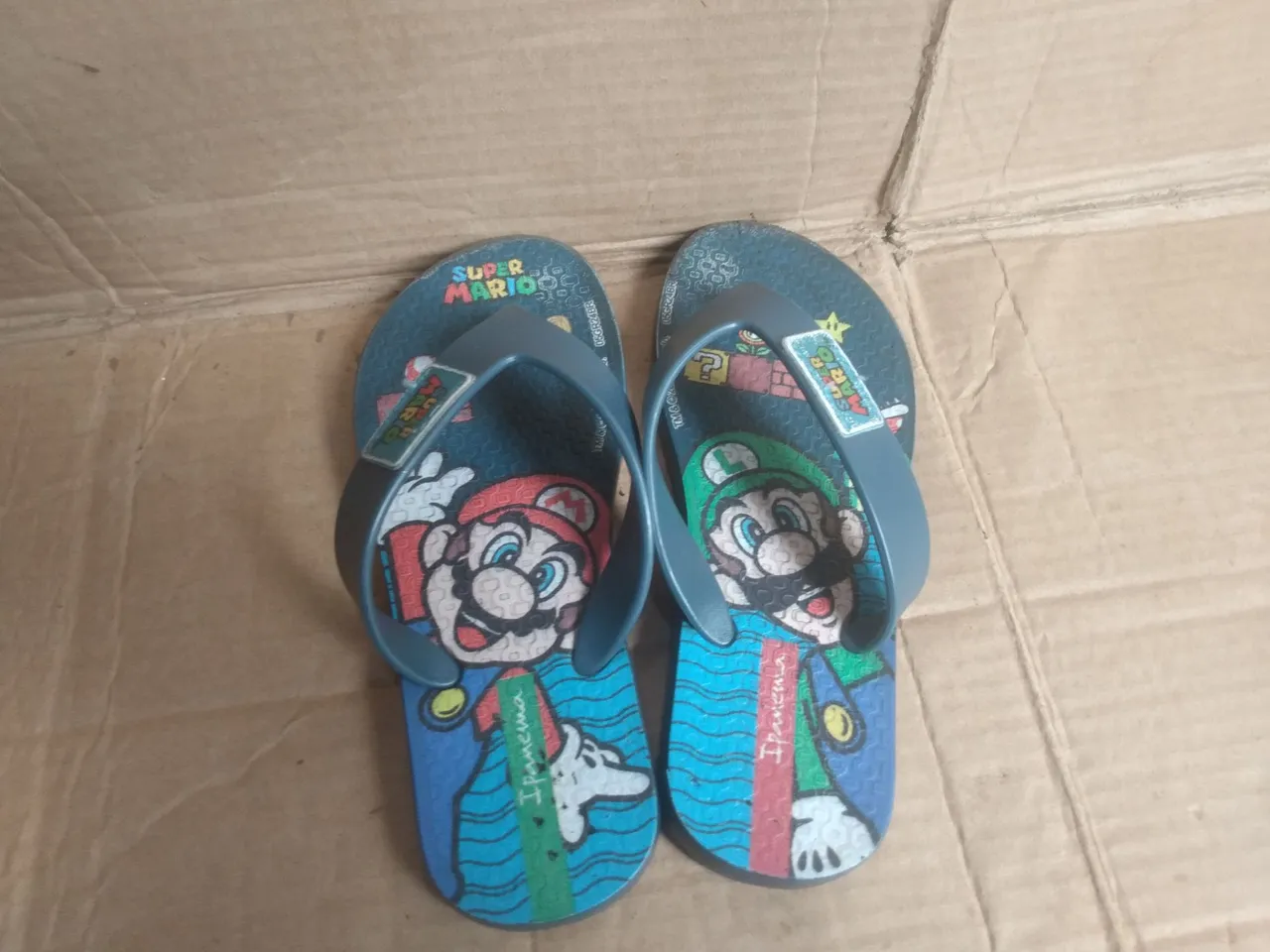 Chinelo Super Mario Infantil