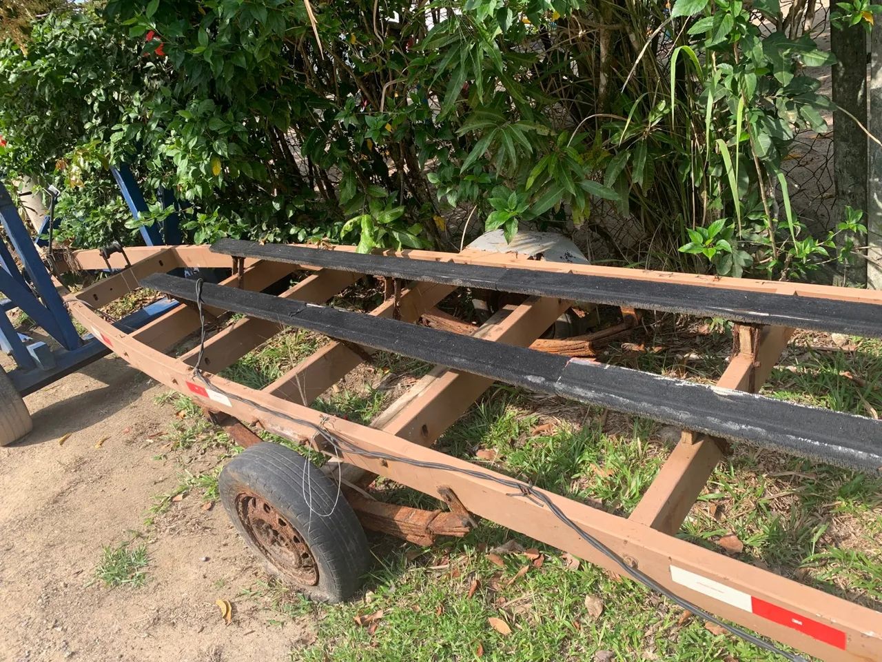 Carretinha rodoviária de madeira de lei documentada  - Foto 6