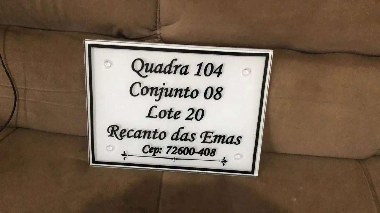 Placas de endereço personalizada - Foto 2