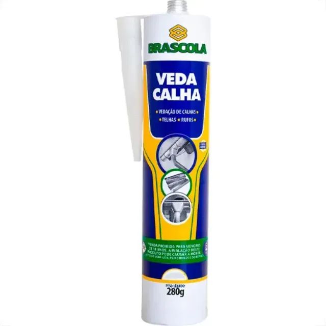 Veda Calha Alumínio 280g Brascola CT