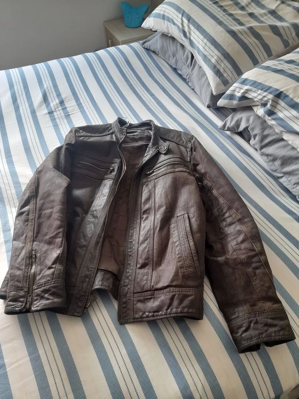 Jaqueta de couro legitimo - Foto 4