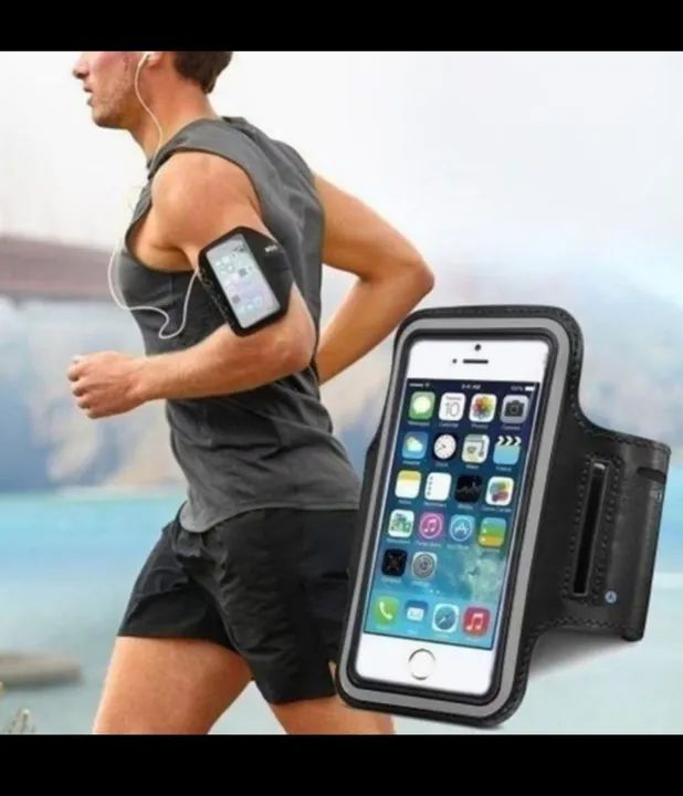 Suporte de Celular para Braço - Exercícios e Corrida