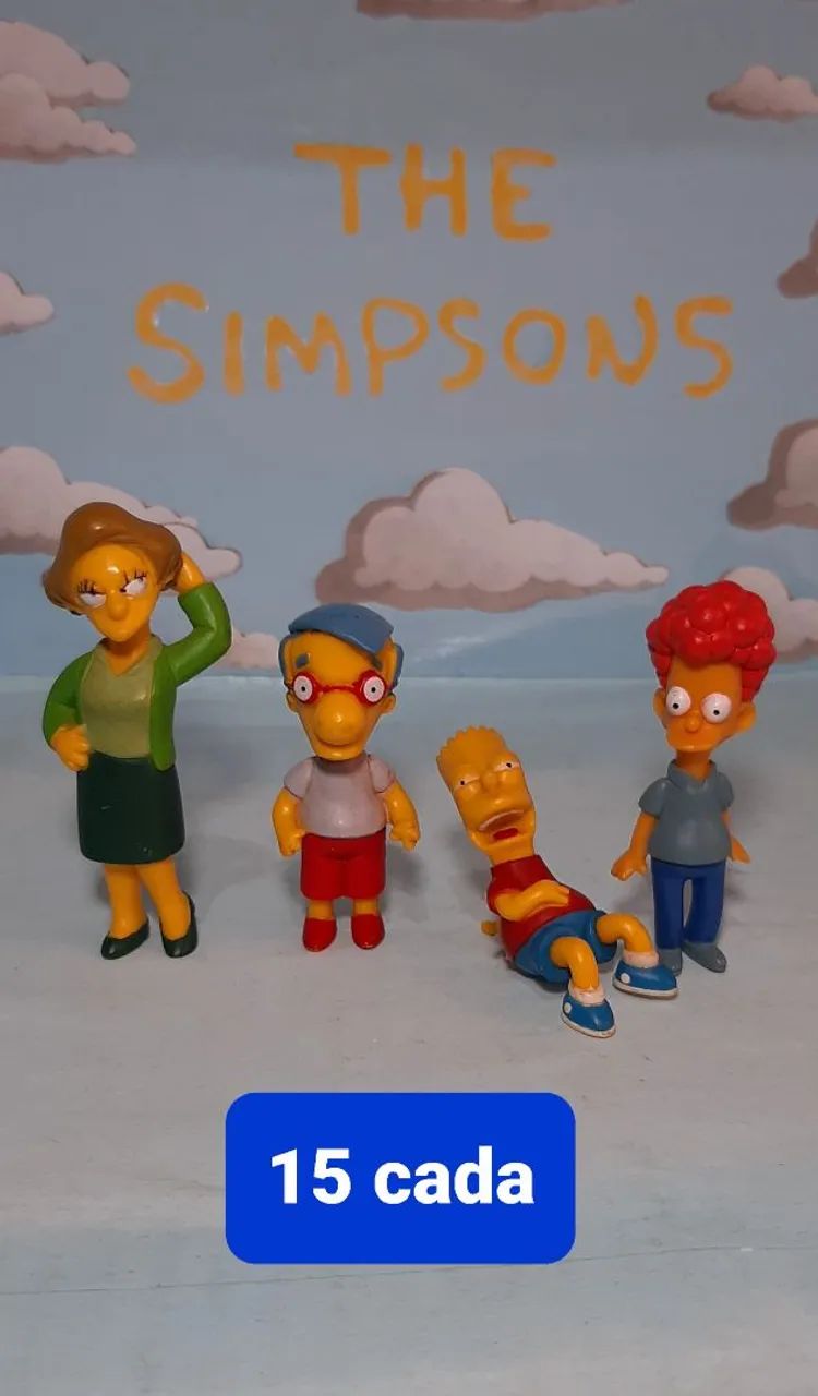 Bonecos Simpsons - Leia a Descrição- Coleção LongJump 2007 e 2009 - Foto 2