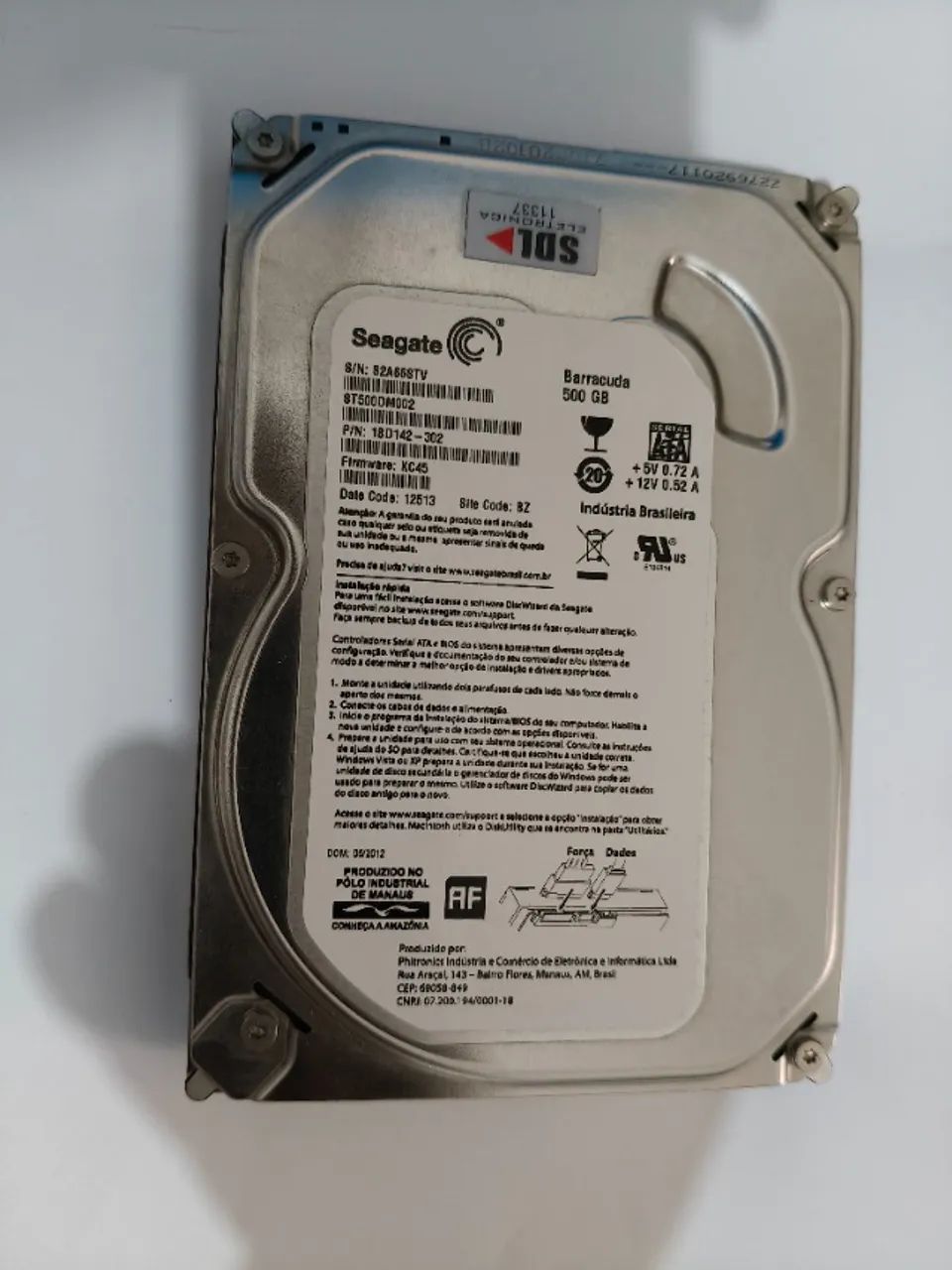 HD Seagate 500GB - Foto 2
