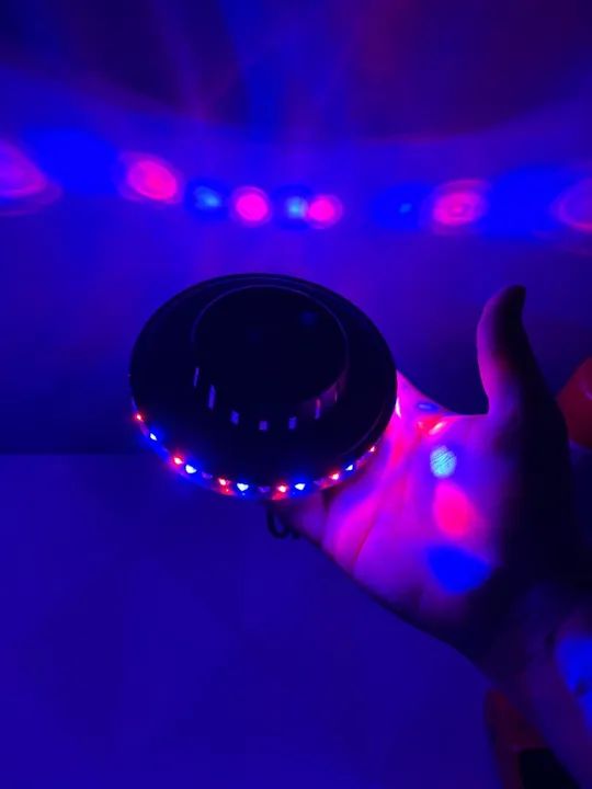 Luzes de Discoteca LED giratória com leds Rotativas  - Foto 5