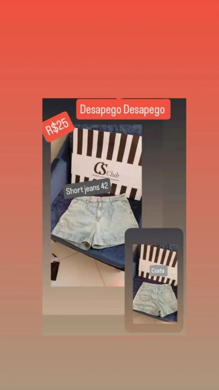 Calça Cargo Alfaiataria GG - Desapego - Foto 2
