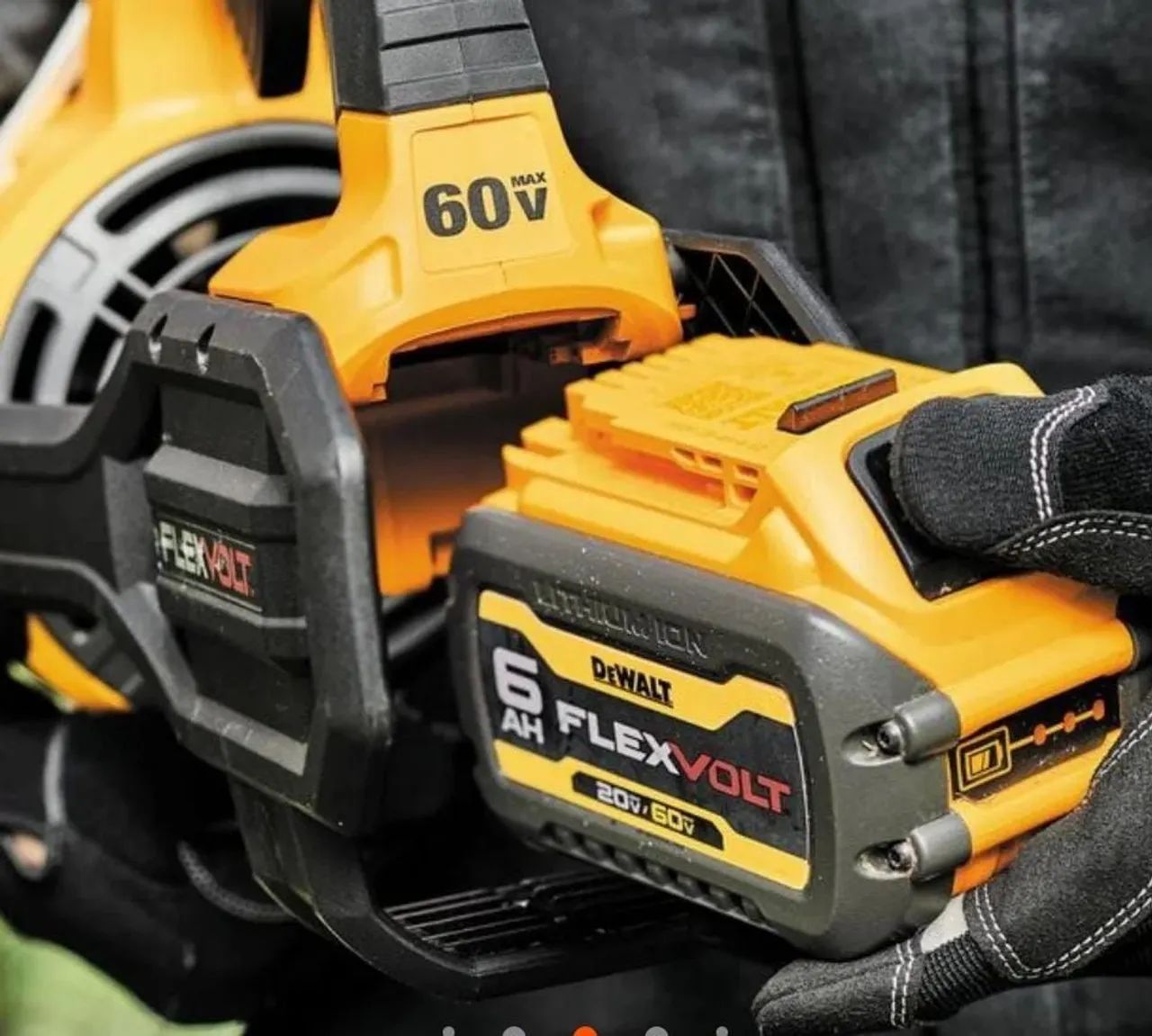 Soprador FLEXVOLT 20/60V Dewalt  - Foto 4