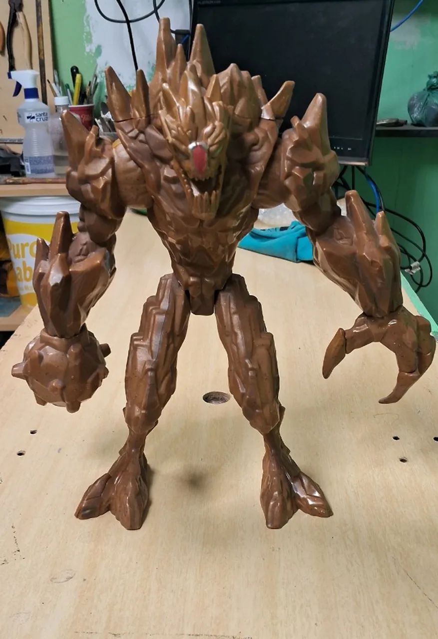 Action Figure Elementor Mattel Boneco Elementor Gigante Max Steel