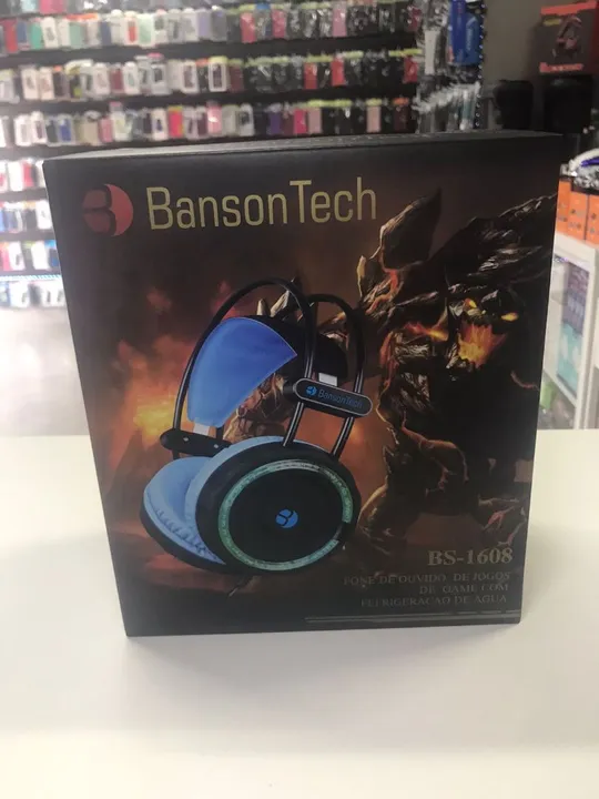 Headset Gamer Banson Tech BS-1608 - Novo