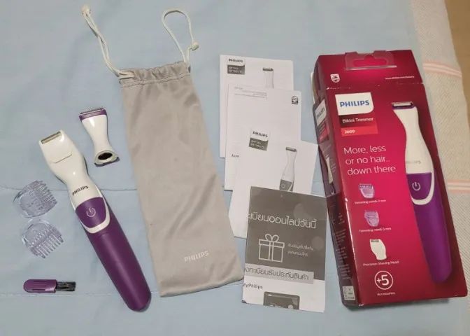Aparelho de Depilar Philips Biquíni com manual