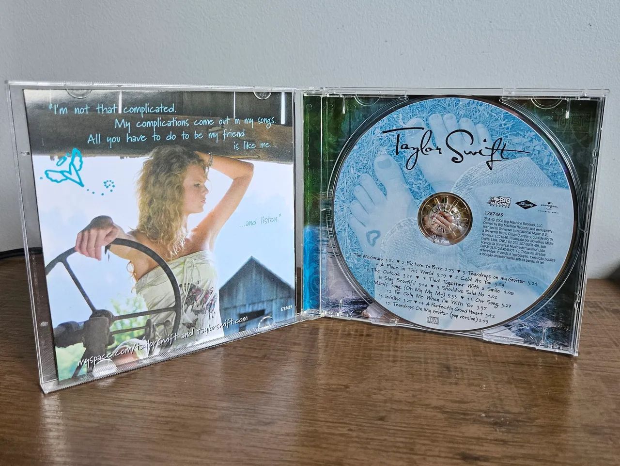 CD Taylor Swift original (debut tiragem AA) - CDs, DVDs etc