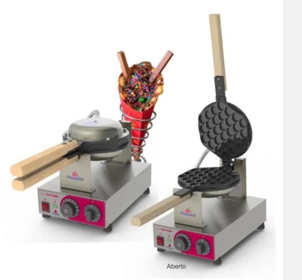 Máquina de waffler