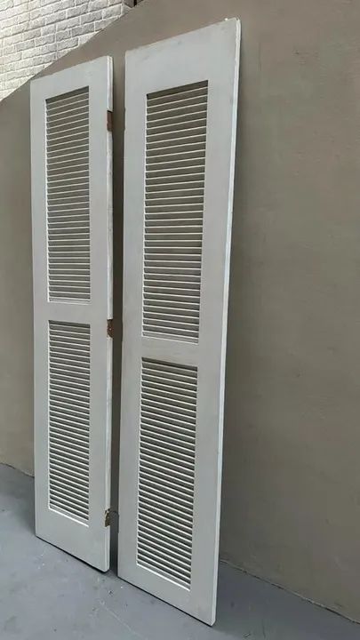 Parta Veneziana Madeira 2,10M Alturra e 2 de 46cm Largura Cada - Foto 4