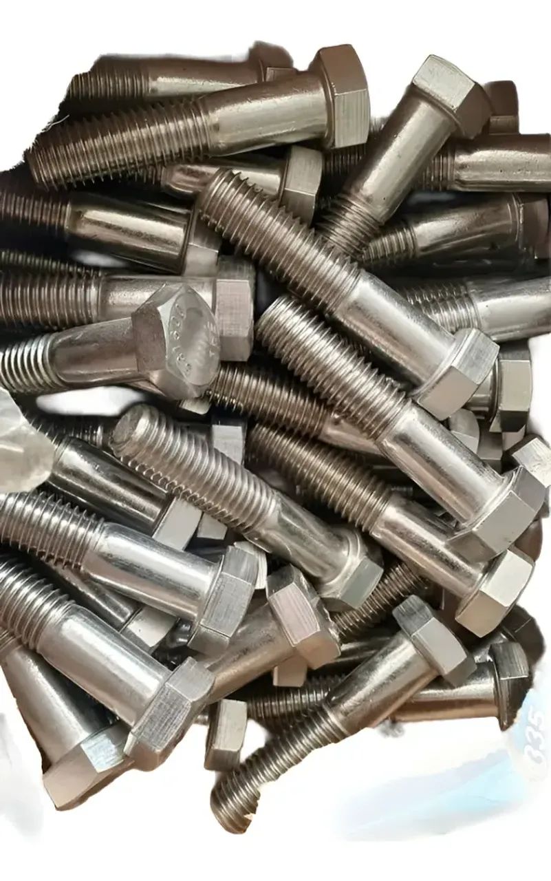 Parafuso Sextavado Rosca Parcial 5/8x74mm Inox Kit 47 Peças