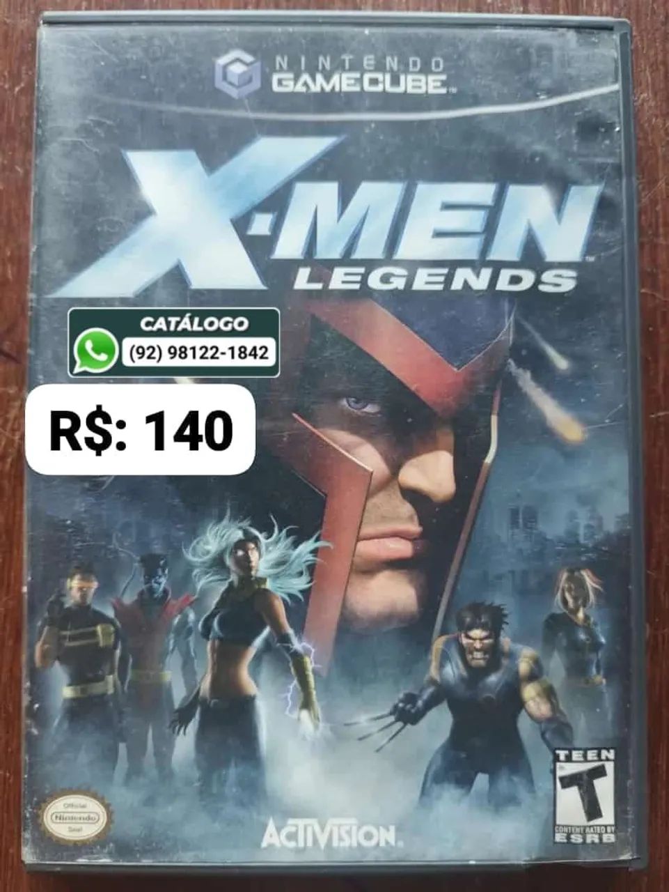 X-Men Legends = R$: 140