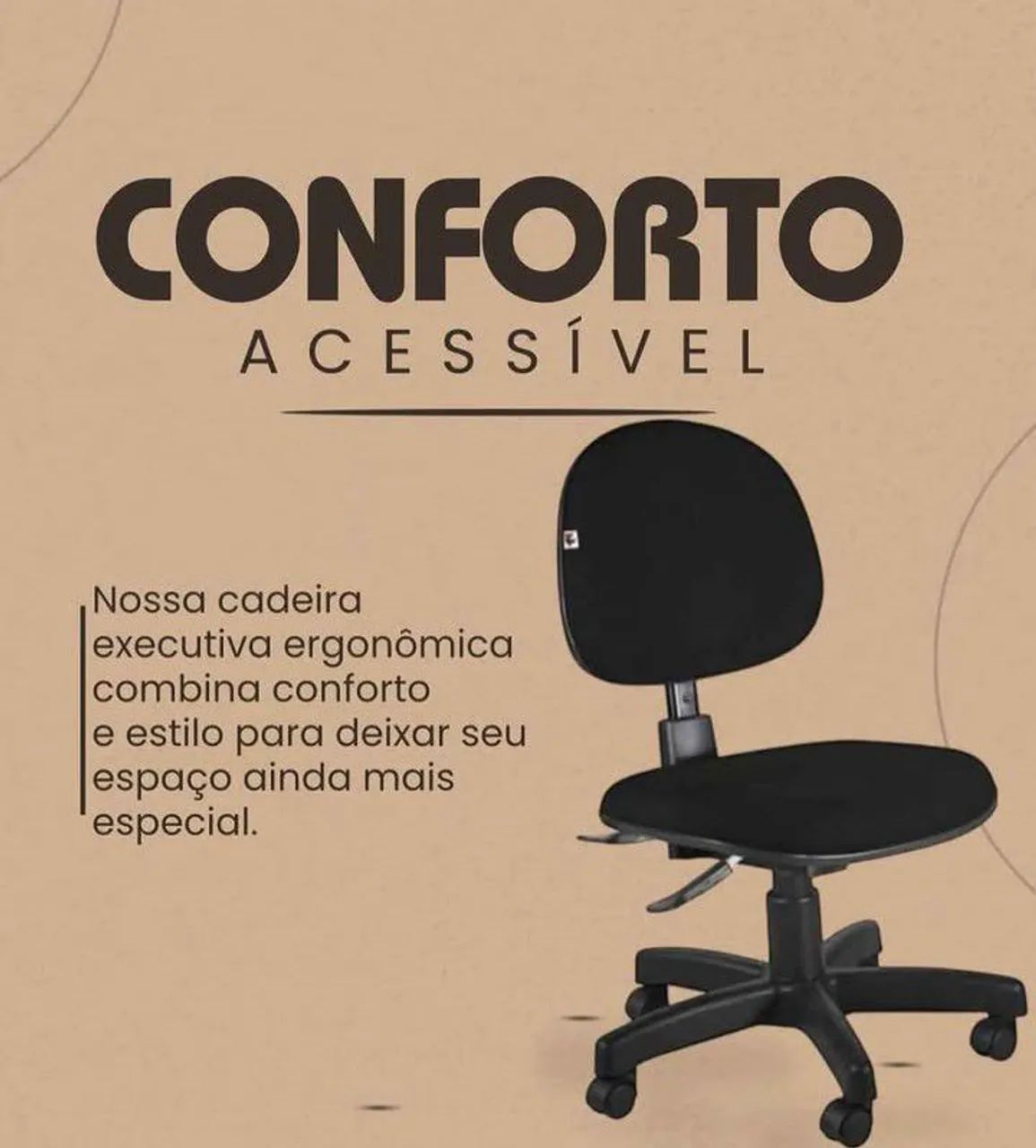 Cadeira Ergonômica64520832133379121