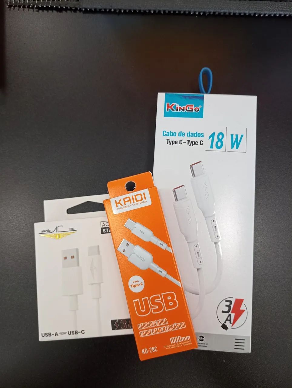 Cabos de carga para celular a partir de R$25,00 - Diversos Modelos - Foto 3
