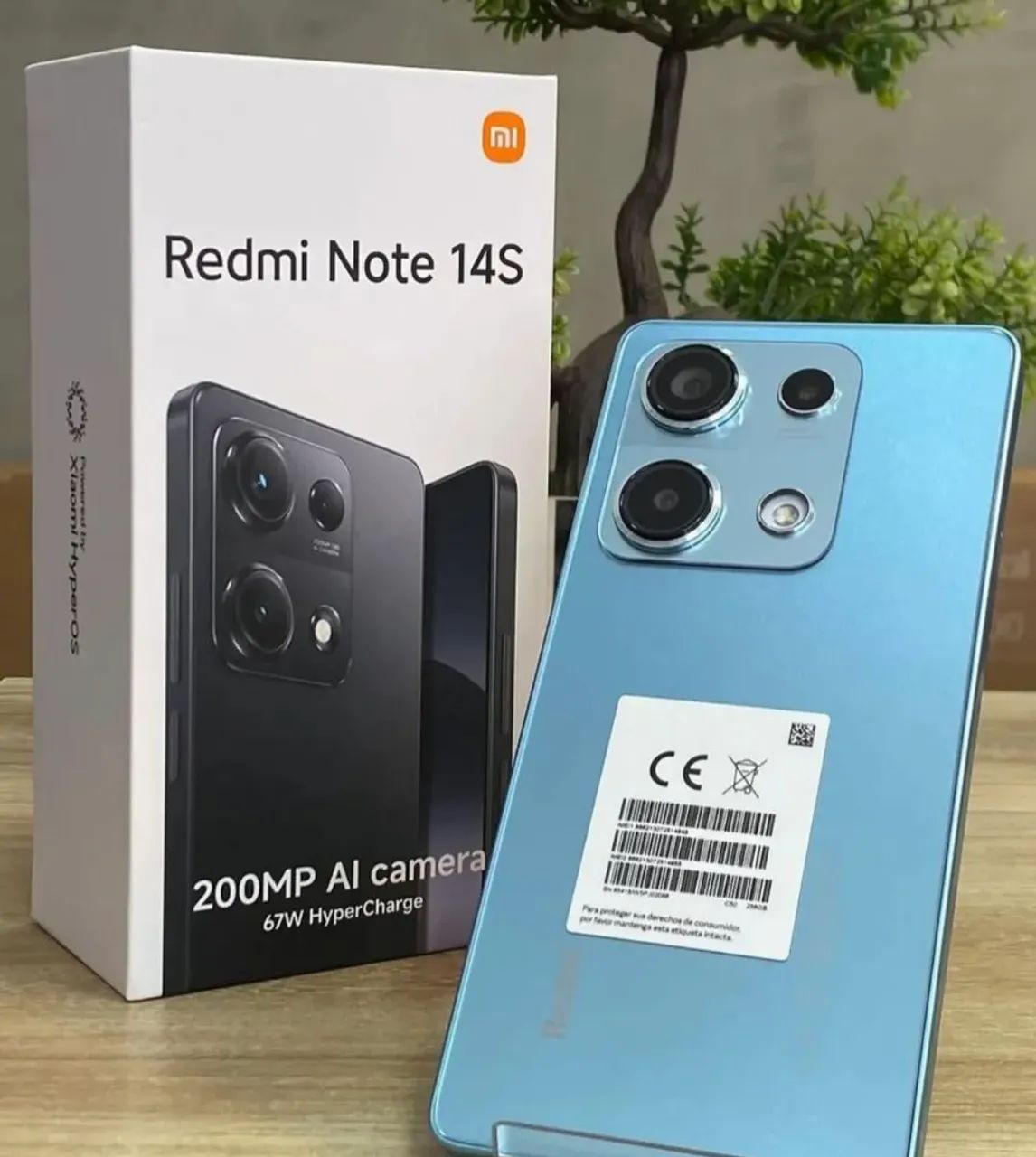 Câmera de 200MP , memória de ,256Gb/8Ram - Redmi Note 14S preço especial 