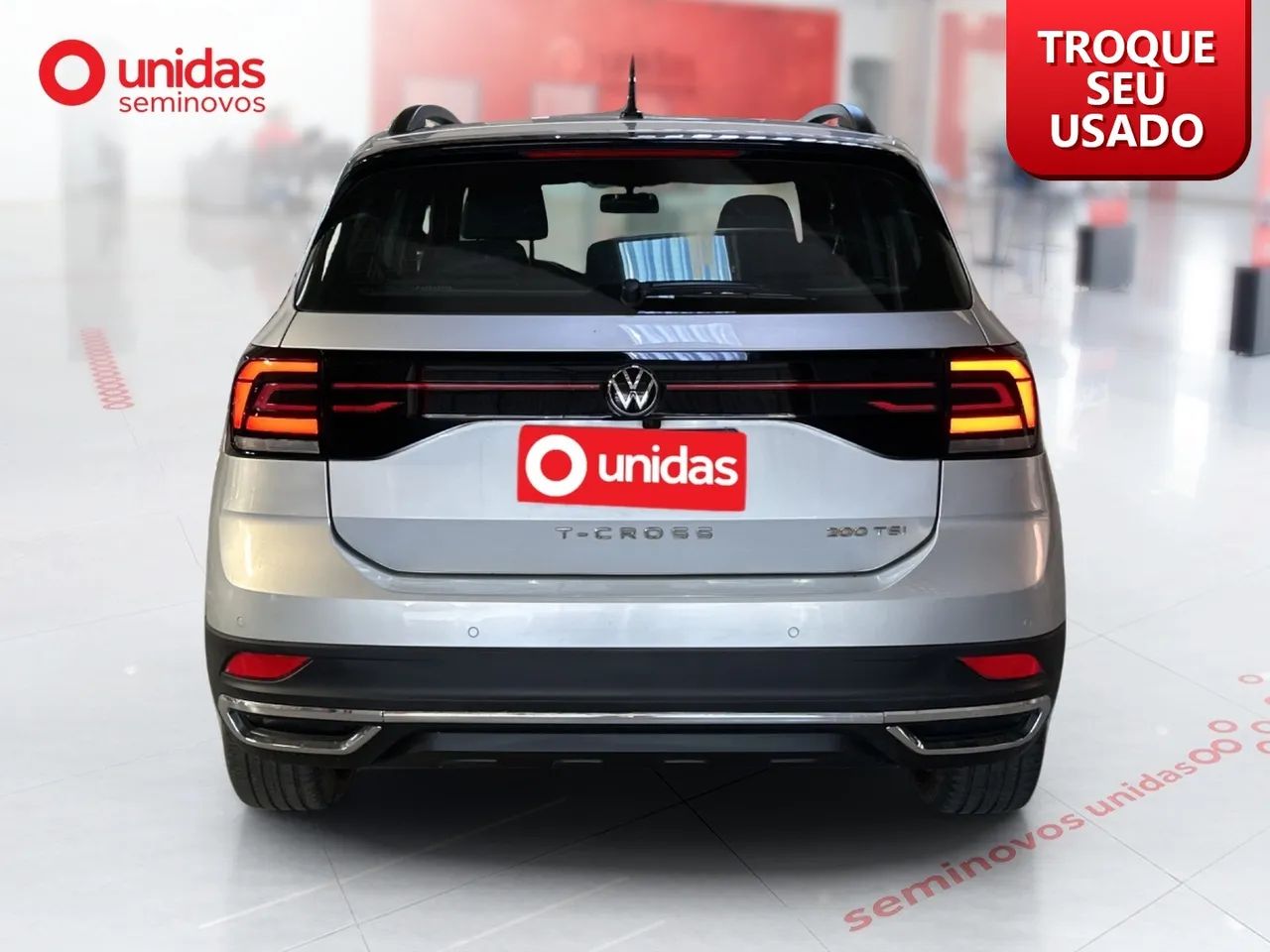Volkswagen T-cross 2023 1.0 200 tsi total flex comfortline automático - Foto 3