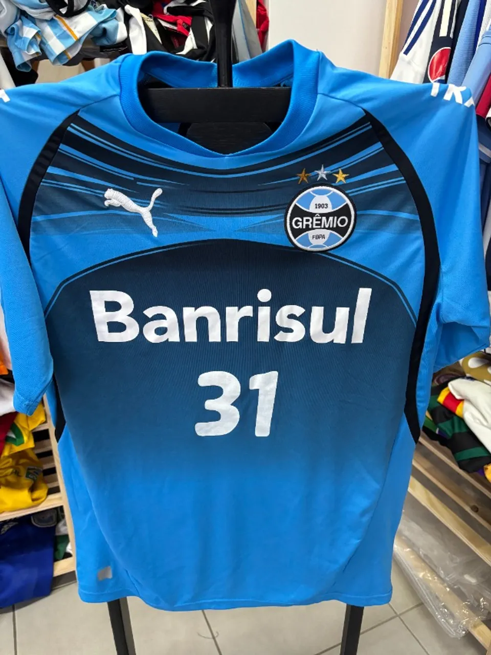 Camisa Grêmio linha treino 2010