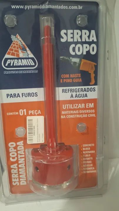 Serra Copo Diamant  para Furo em Diversos Materiais