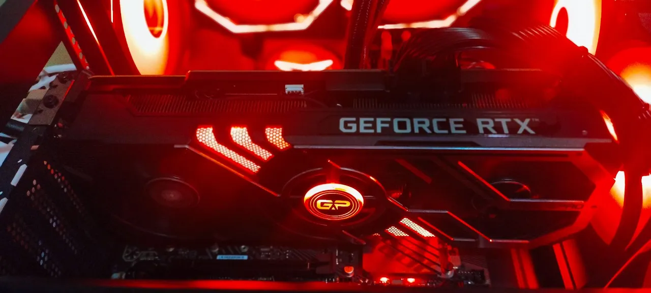 Placa de Vídeo GeForce RTX 3080 TI gaming pro palit