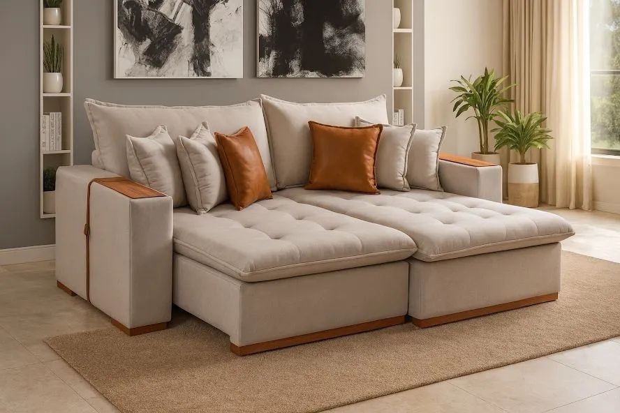 Sofa cama Gabriela 2.3m trop Black Friday  - Foto 2