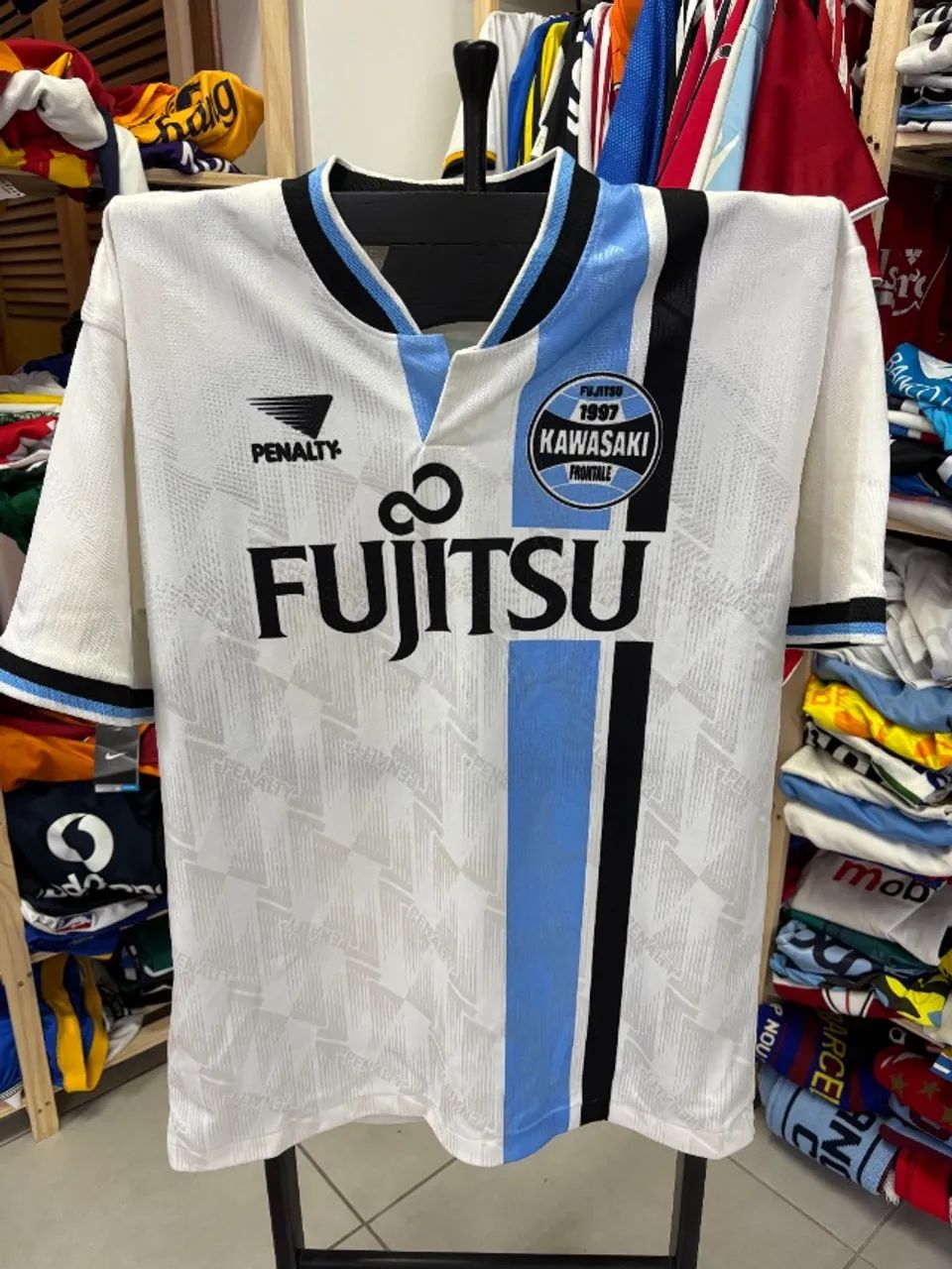 Camisa Kawasaki Frontale 1998 away original - Roupas Esportivas