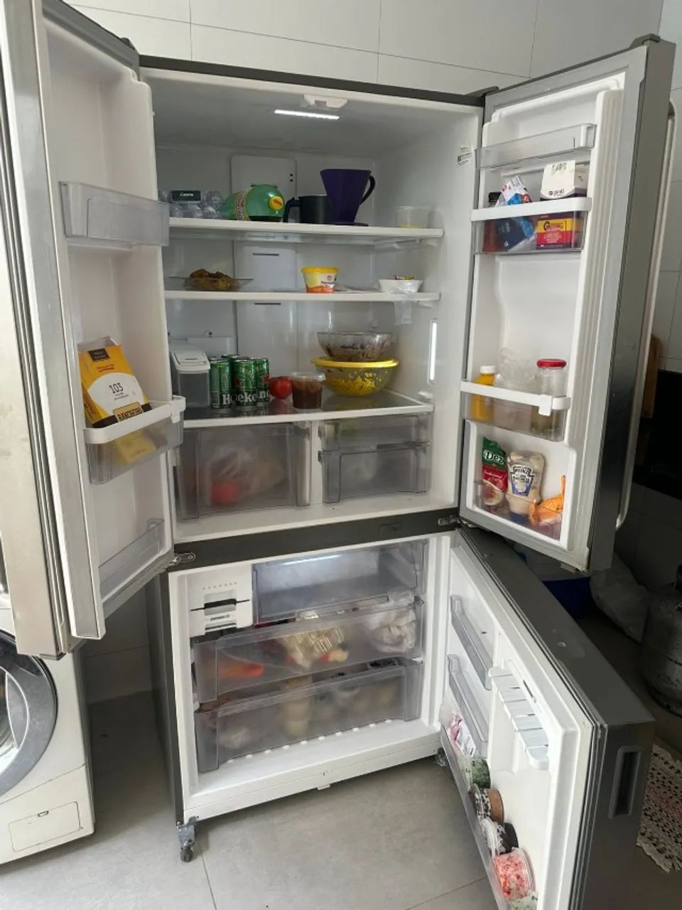 Geladeira brastemp  3 portas 