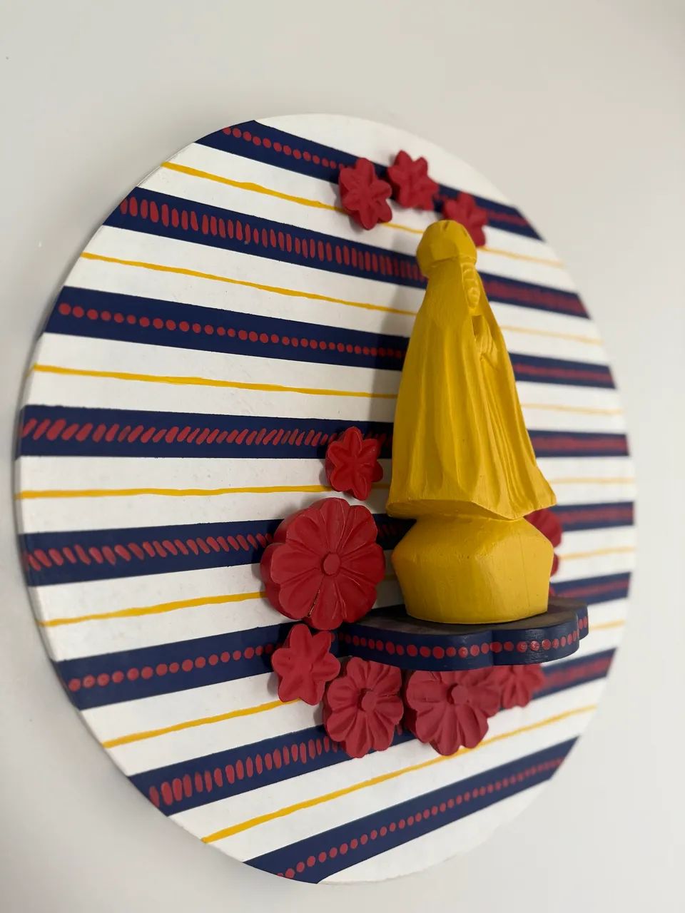 Linda escultura imagem nossa senhora  - Foto 5