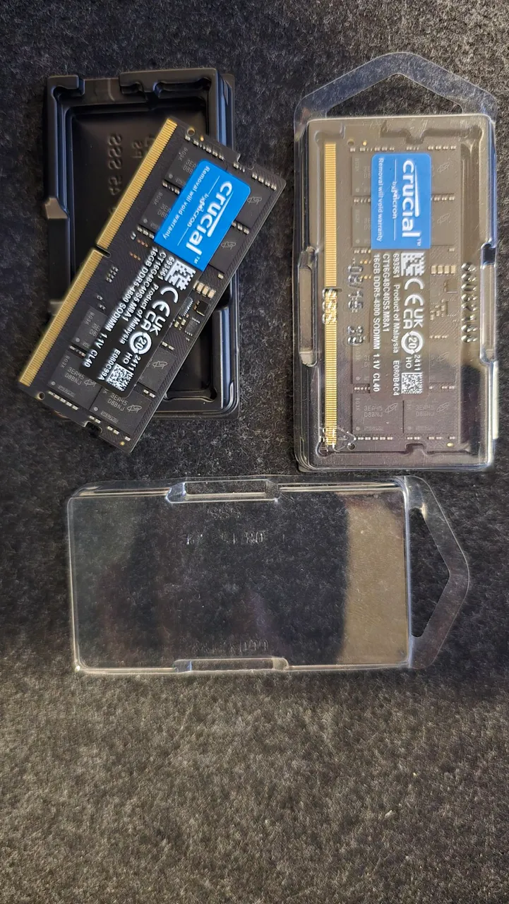 Crucial RAM 32GB KIT (2x16GB) Memória DDR5 4800MHz